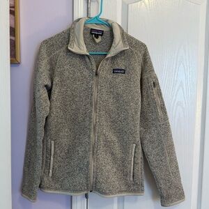 Patagonia Heather Gray Fleece Jacket